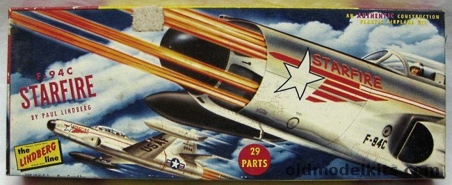 Lindberg 1/48 Lockheed F-94C Starfire, 519-79 plastic model kit